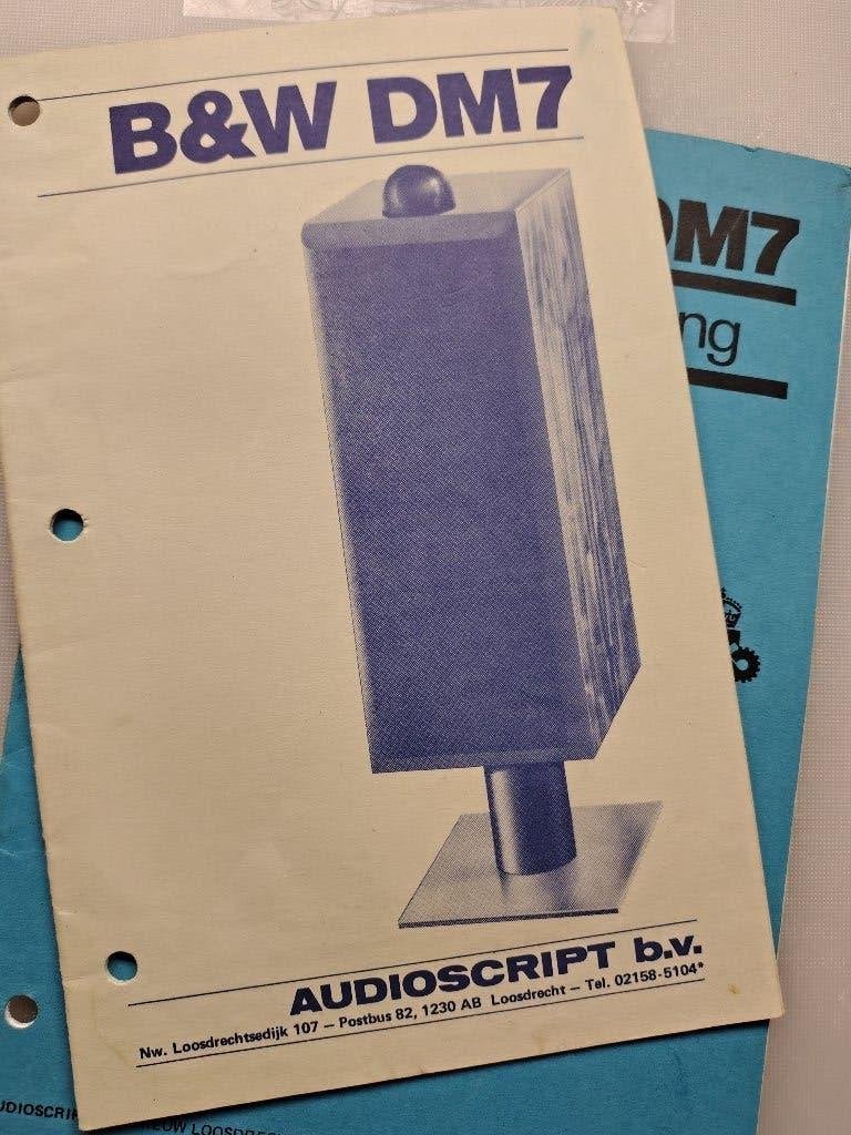B&W DM-7 handleiding