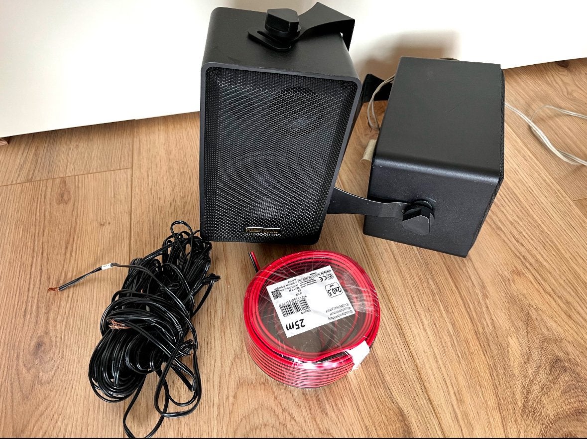 Power Sound ADX-4000 luidsprekers . 40 Watt. Met bedrading, Ophalen, Gebruikt, Minder dan 60 watt, Overige merken