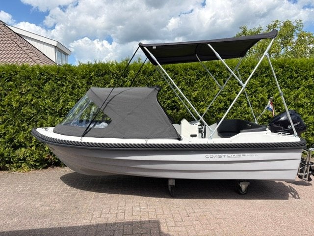 DEMO!! Coastliner 439XL met Tohatsu 9.9/20 PK en buiskap, Overige merken, 4 m, 35 cm, Overige brandstoffen