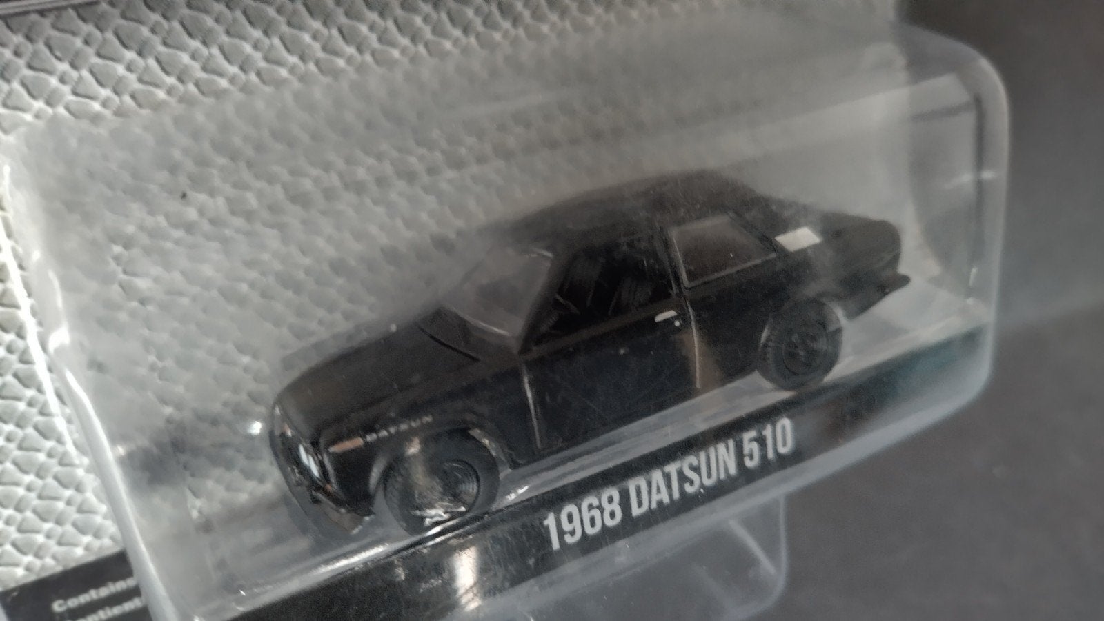 Datsun 510 1:64 Greenlight Black Bandit Pol, Auto, Verzenden, Nieuw, M