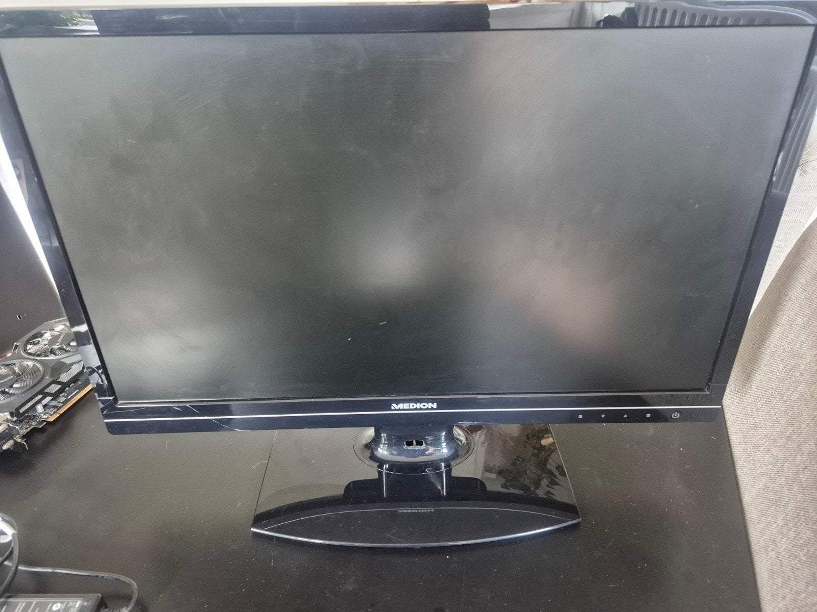 Medion MD 20888 LED Monitor - 58,4 cm (23 inch), Computers en Software, Ophalen, DVI, Gebruikt, Medion