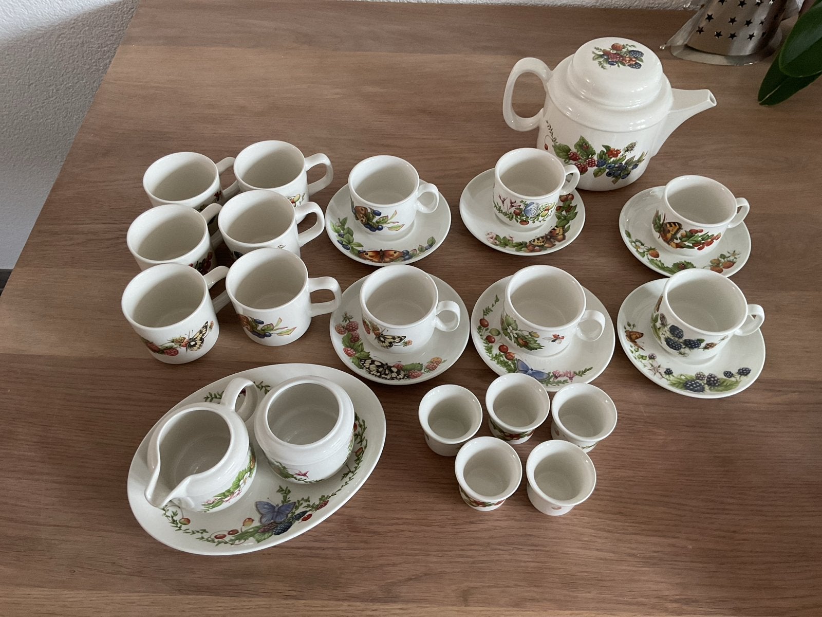 J&G Meakin Libelle Marjolein Bastin servies, Keramiek, Ophalen of Verzenden, Zo goed als nieuw, Overige stijlen