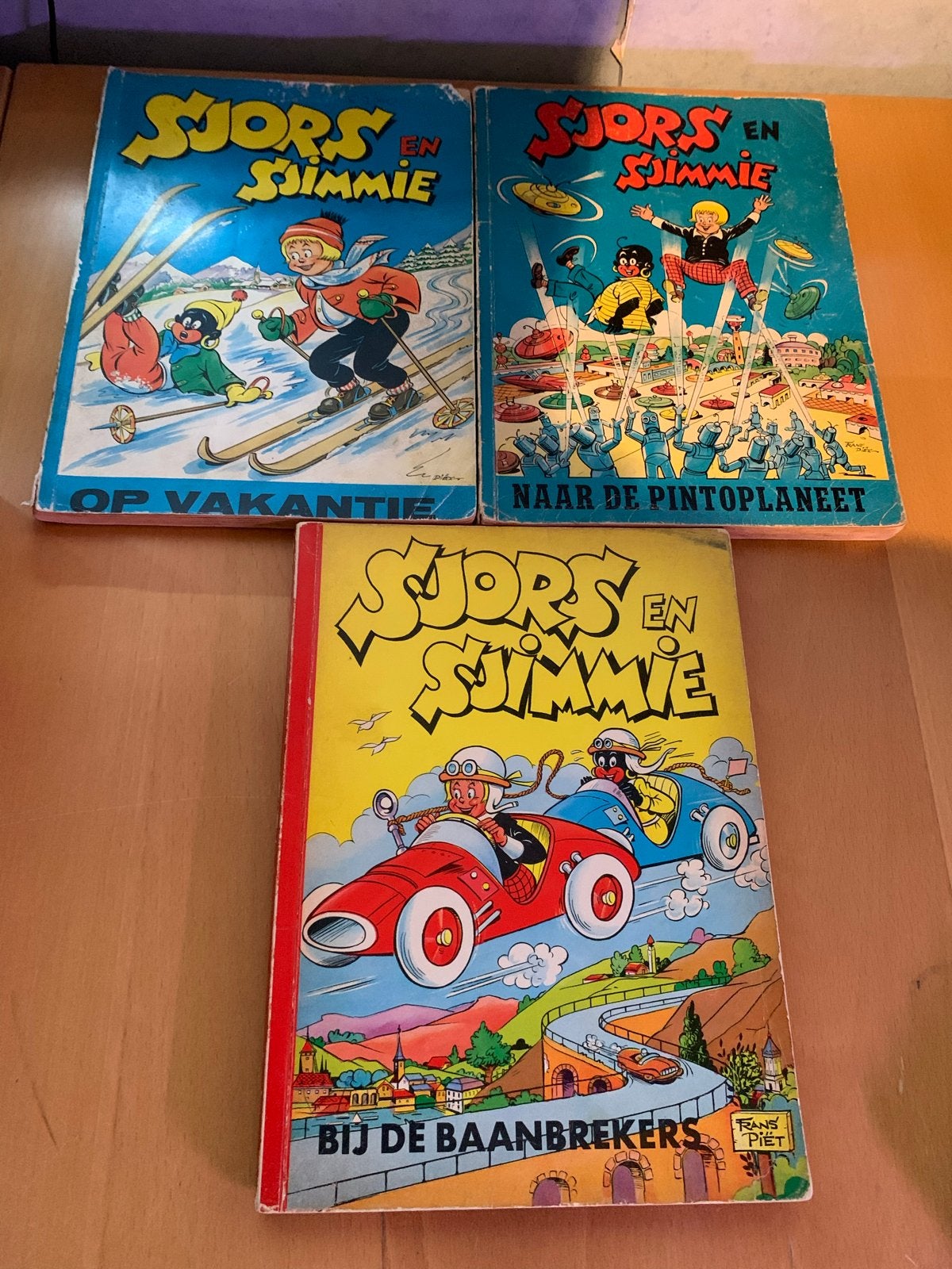 Sjors en Sjimmie stripboeken - 7 stuks, Boeken, Meerdere stripboeken, Ophalen of Verzenden, Gelezen