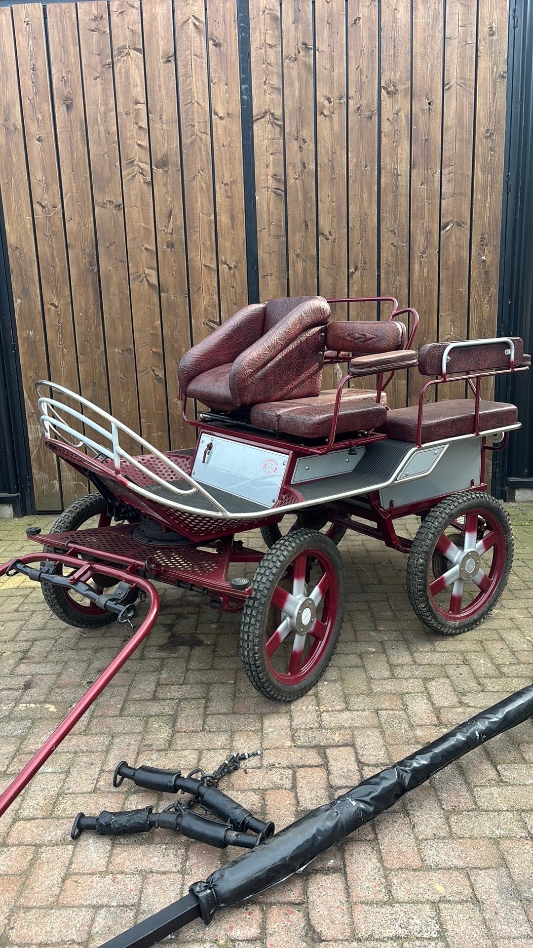Marathonwagen cleaver, Zo goed als nieuw, Marathonwagen, Paard of Pony