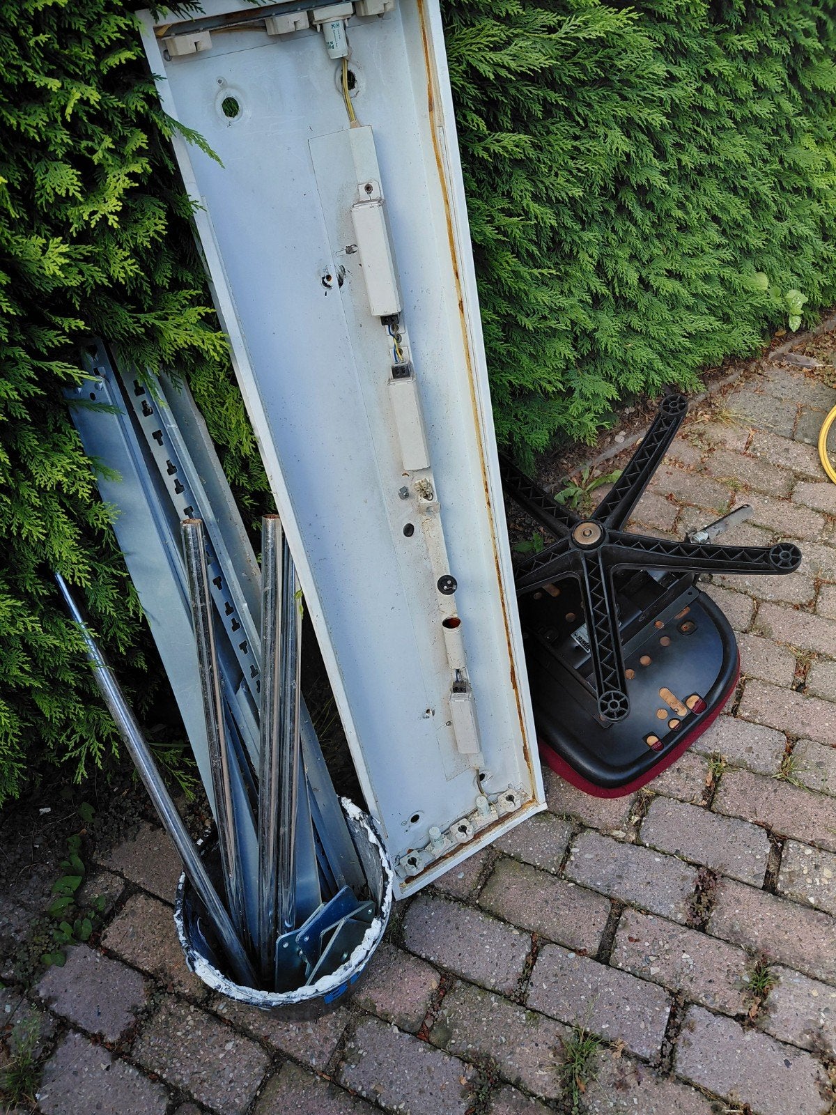Gratis oudijzer, Doe-het-zelf en Verbouw, Metalen, Ophalen, Zo goed als nieuw