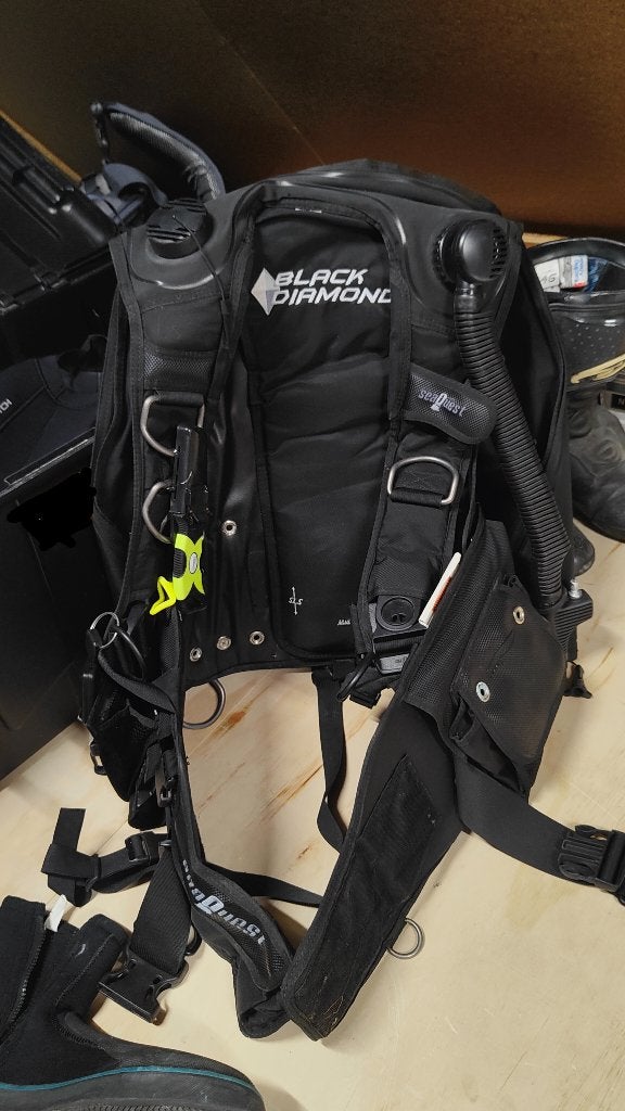 Complete Duikuitrusting: Duikpak, Trimvest, Vliezen, Ophalen of Verzenden, Gebruikt, Duikpak