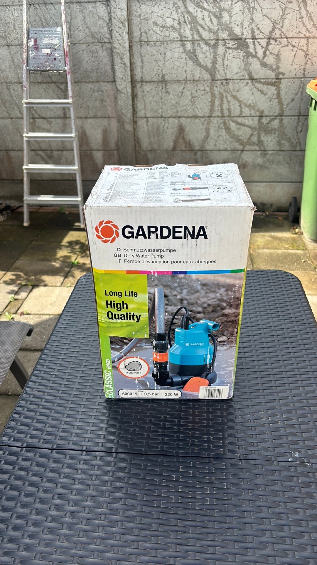 Gardena, Tuin en Terras, Waterpompen, Ophalen, Nieuw, Dompelpomp