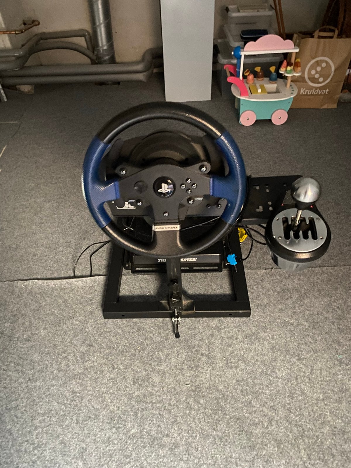 Thrustmaster T150 GT racestuur met shifter en stan, Spelcomputers en Games, Ophalen, Overige merken, Zo goed als nieuw