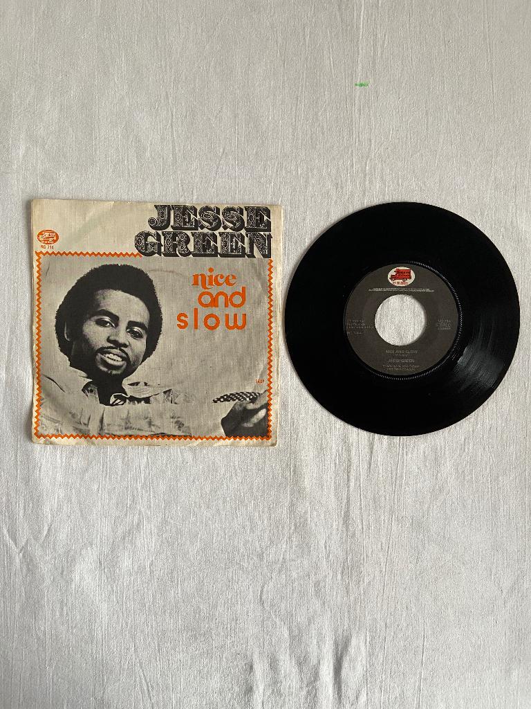 jess green - nice and slow, Cd's en Dvd's, Vinyl Singles, Ophalen of Verzenden, Zo goed als nieuw, 12 inch, Pop