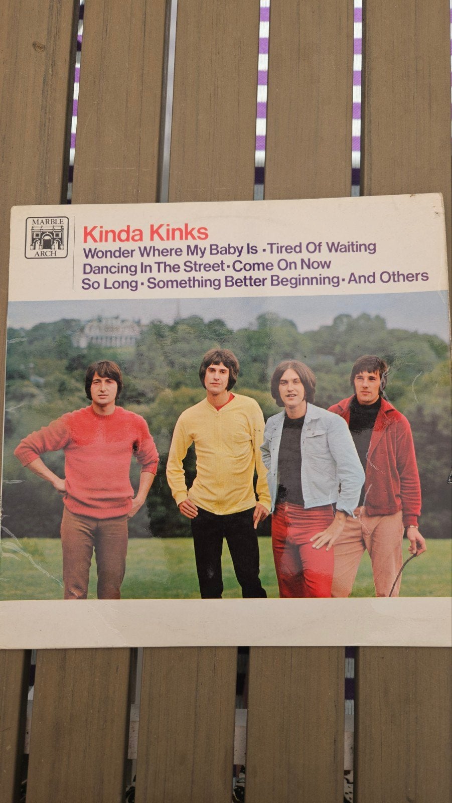The Kinks - Kinda Kinks LP (Marble Arch, 1965), LP, Gebruikt, Pop, Originele persing