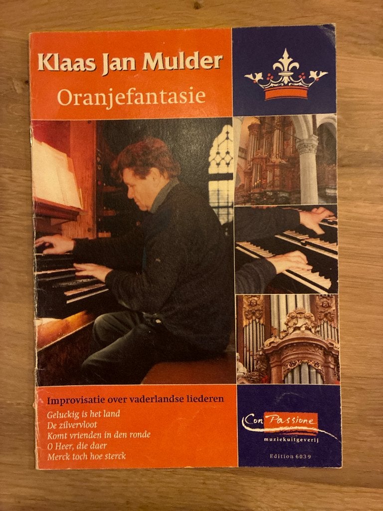 Klaas Jan Mulder oranjefantasie, Ophalen of Verzenden, Zo goed als nieuw, Artiest