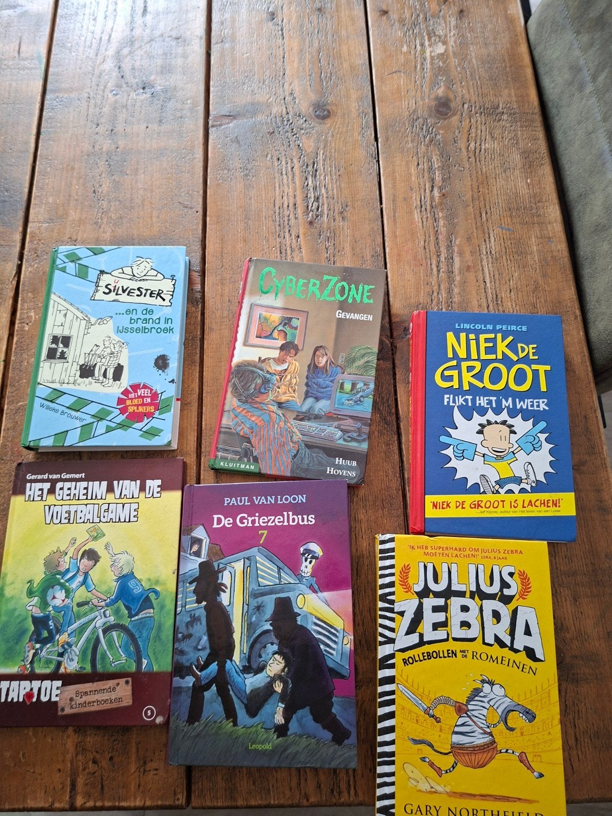 Kinderboeken: Silvester, Cyberzone, Niek de Groot en meer, Ophalen of Verzenden, Gelezen, Diverse auteurs, Fictie