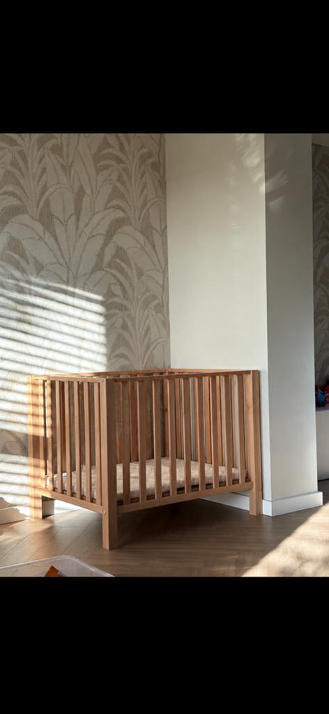 Ikea baby box hout, Kinderen en Baby's, Kinderkamer | Complete kinderkamers, Ophalen, Zo goed als nieuw, Jongetje of Meisje