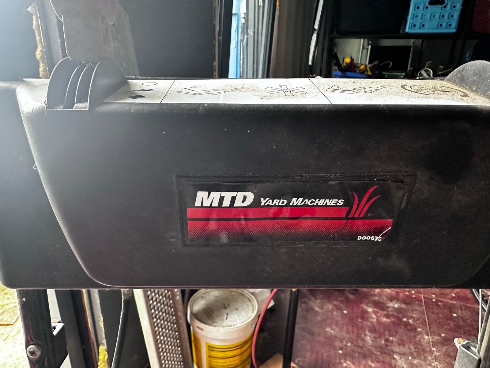 MTD Benzine Verticuteermachine V38 G, Ophalen, Gebruikt, Benzine
