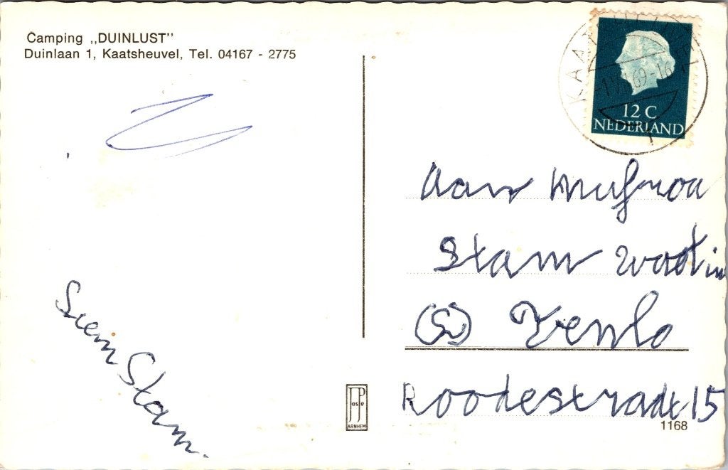 Kaatsheuvel - 12 oude ansichtkaarten o.a. Efteling, Verzenden, 1960 tot 1980, Gelopen, Noord-Brabant