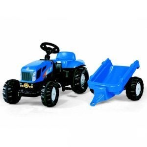 traptractor met kar new-holland vanaf 2,5 jaar rolly-toys, Ophalen, Nieuw, Trapvoertuig