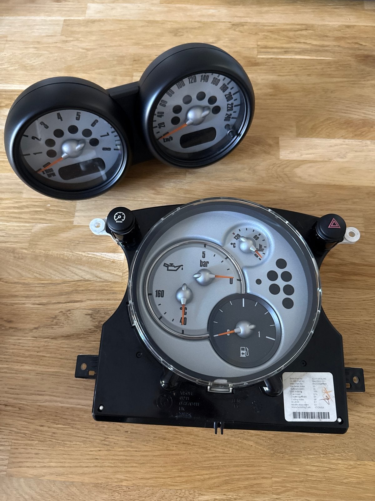 Chrono tellerset Mini R53/R52/R50, Auto-onderdelen, Ophalen of Verzenden, Gebruikt, Mini