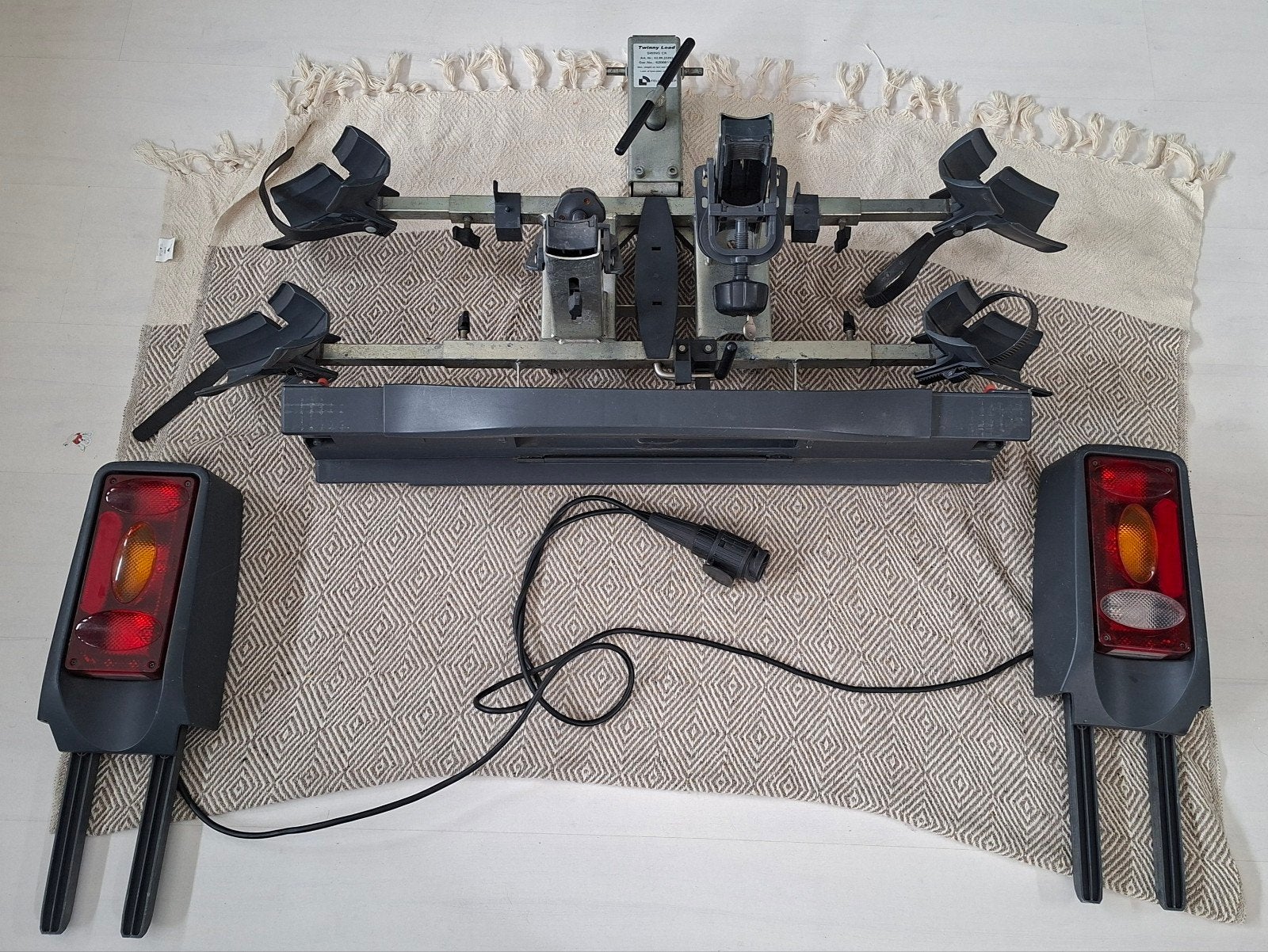 Twinny Load SWING CK Trekhaakdrager voor 2 fietsen, Ophalen, 2 fietsen, Gebruikt, Trekhaakdrager