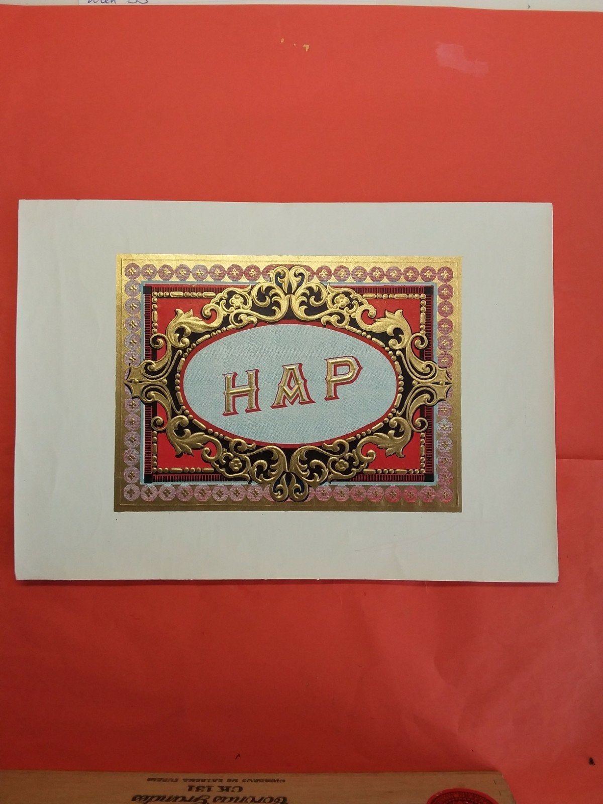 Sigarenbandjes etiket 5, Ophalen of Verzenden, Zo goed als nieuw, Sigarenbandjes