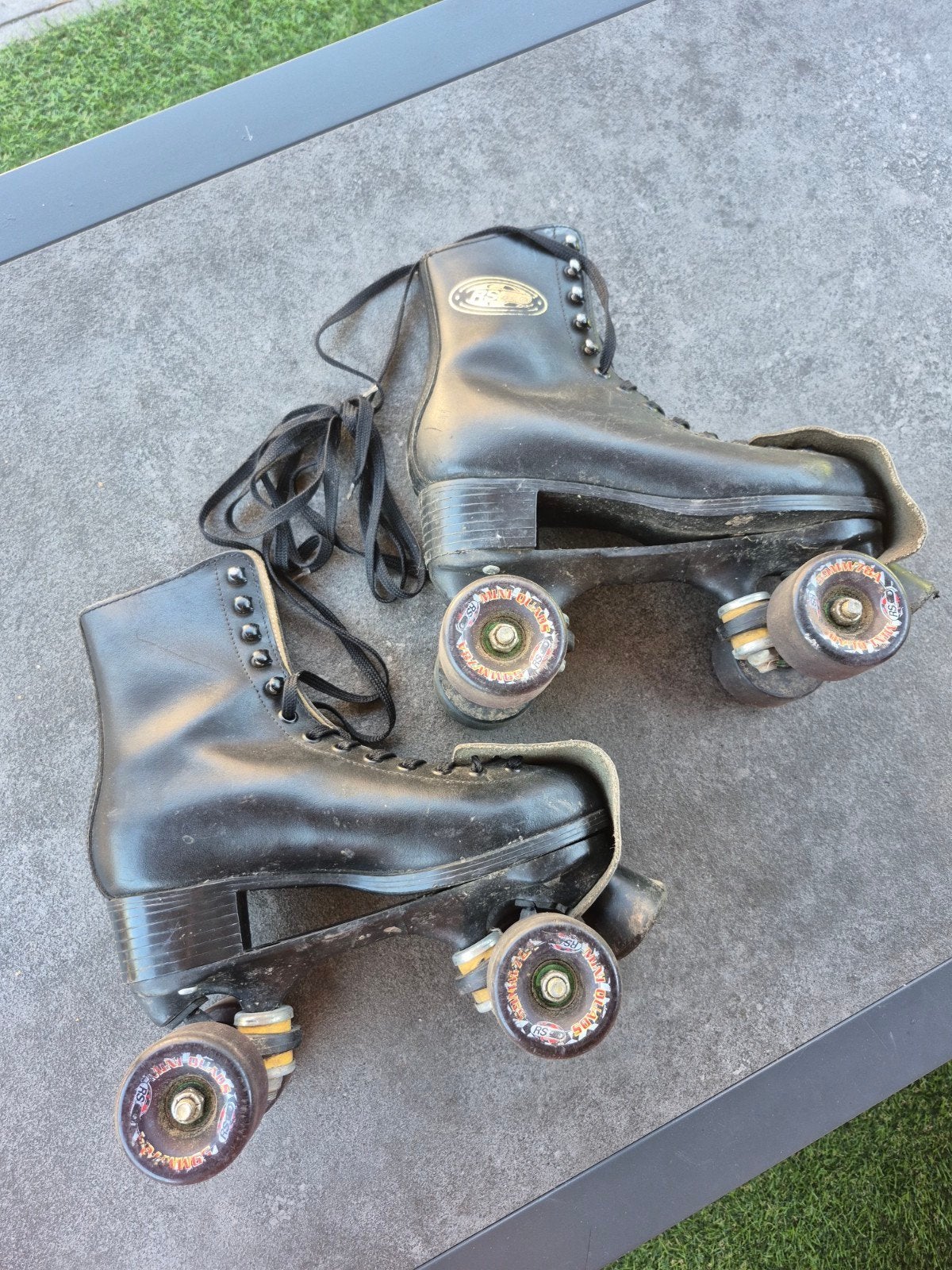 Klassieke zwarte RSI rolschaatsen maat 37/38, Ophalen, Gebruikt, Dames