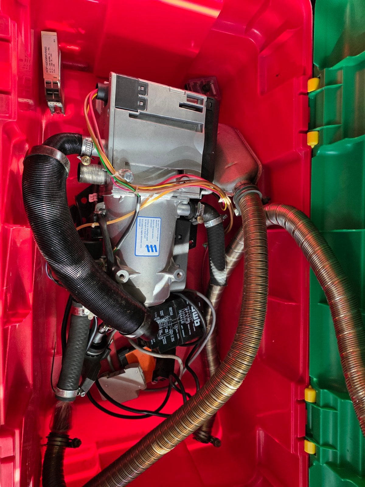 Diesel kachel voor verwarmingradiator of boiler, Verzenden, Gebruikt, Motor en Techniek, Zeilboot of Motorboot