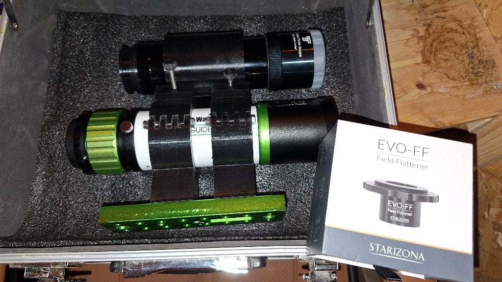Skywatcher EvoGuide 50ED, Starizona EvoFF v3 flattener etc, Ophalen of Verzenden, Zo goed als nieuw, Minder dan 80 mm, Lenzentelescoop (refractor)