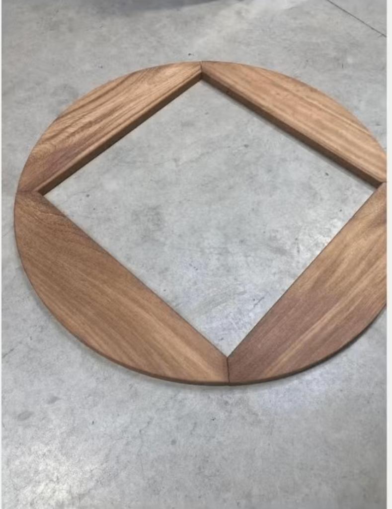 extremis gargantua iroko hout, Ophalen, Gebruikt, Rechthoekig, Hout