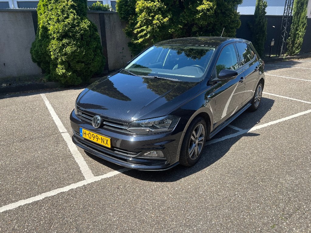 Volkswagen Polo 1.0 TSI 95pk 2020 Zwart, Auto's, Voorwielaandrijving, Stof, Zwart, 95 pk