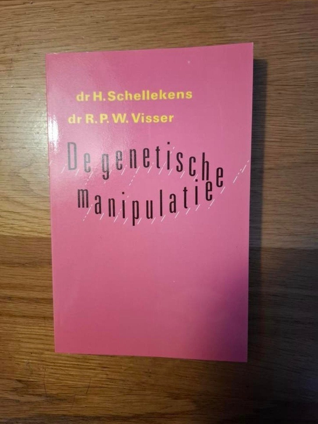 De genetische manipulatie - Dr. H. Schellekens, Ophalen of Verzenden