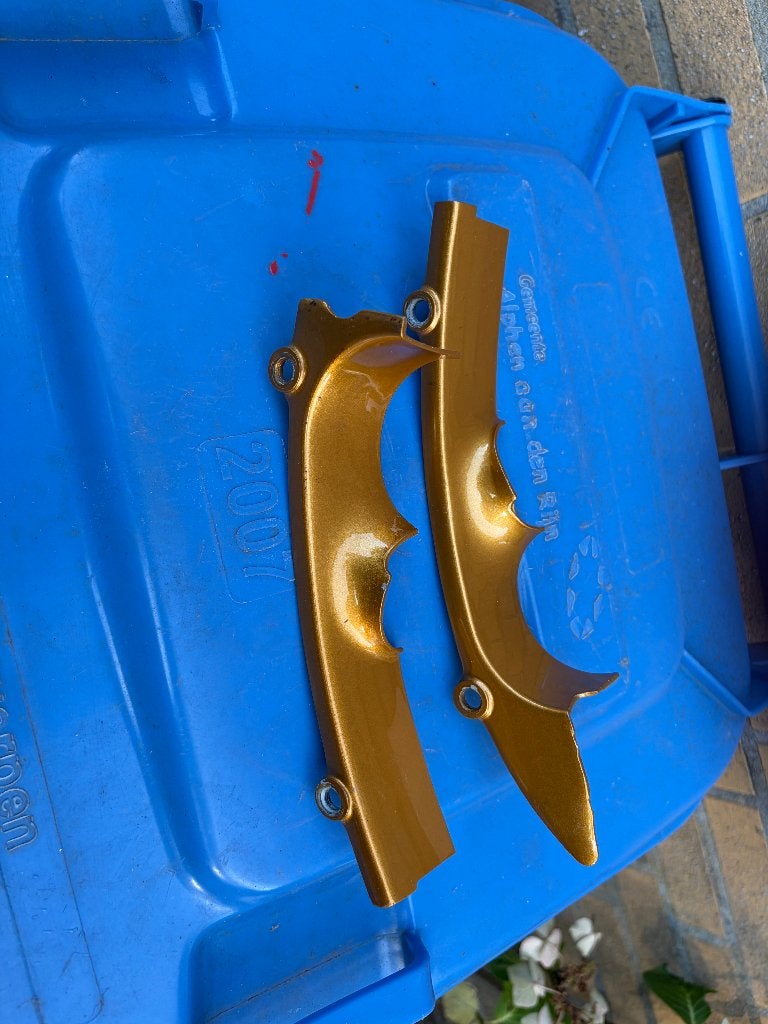 Zündapp 517 set originele carburateurkapjes goudhaan, Ophalen of Verzenden, Gebruikt, Frame