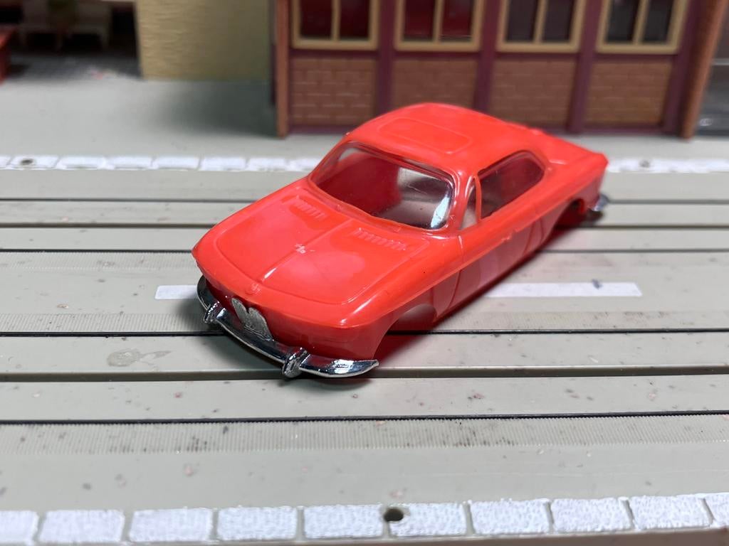 Faller AMS BMW 2000CS oranje nieuwe kap, Ophalen of Verzenden, Zo goed als nieuw, Elektrisch, Overige merken