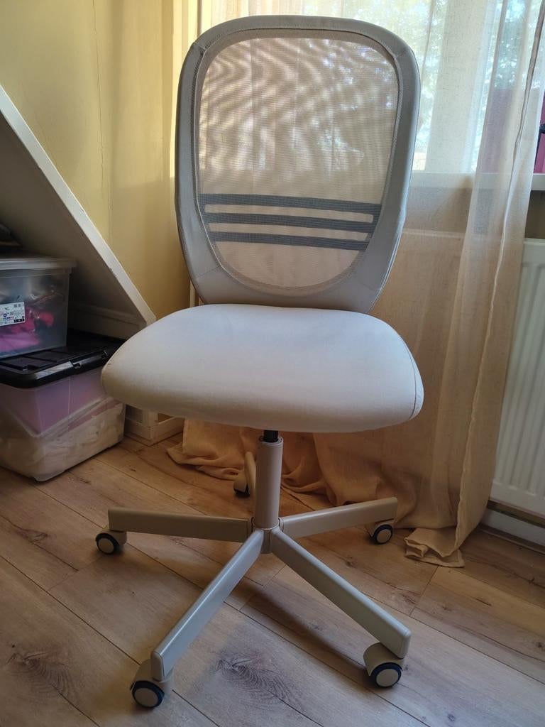 Ikea Flintan bureaustoel beige, Ophalen, Beige, Zo goed als nieuw, Bureaustoel