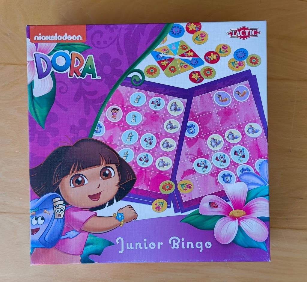 Dora Junior Bingo spel, Ophalen, Zo goed als nieuw, Jongen of Meisje