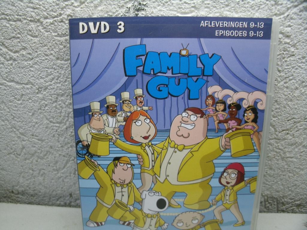 dvd 27k fam. guy seizoen 4-3, Vanaf 16 jaar, Ophalen of Verzenden, Zo goed als nieuw, Anime (Japans)