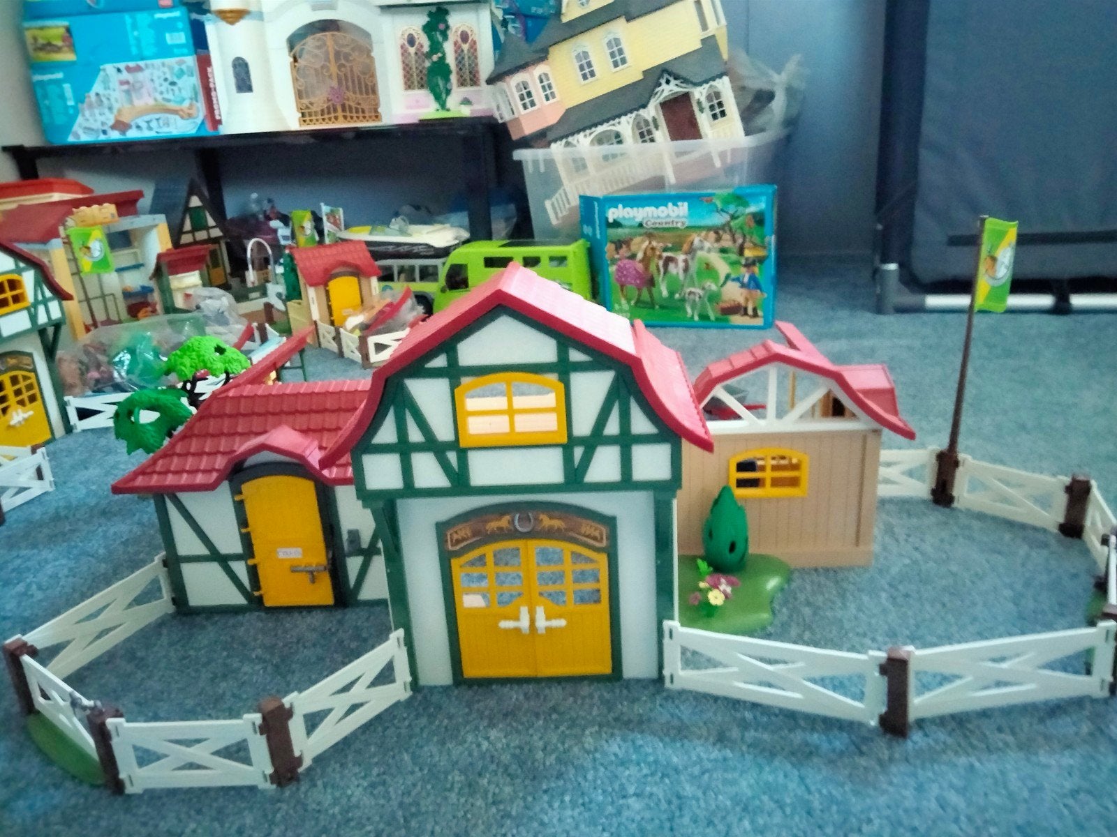 Grote boerderij van Playmobil., Ophalen of Verzenden, Zo goed als nieuw