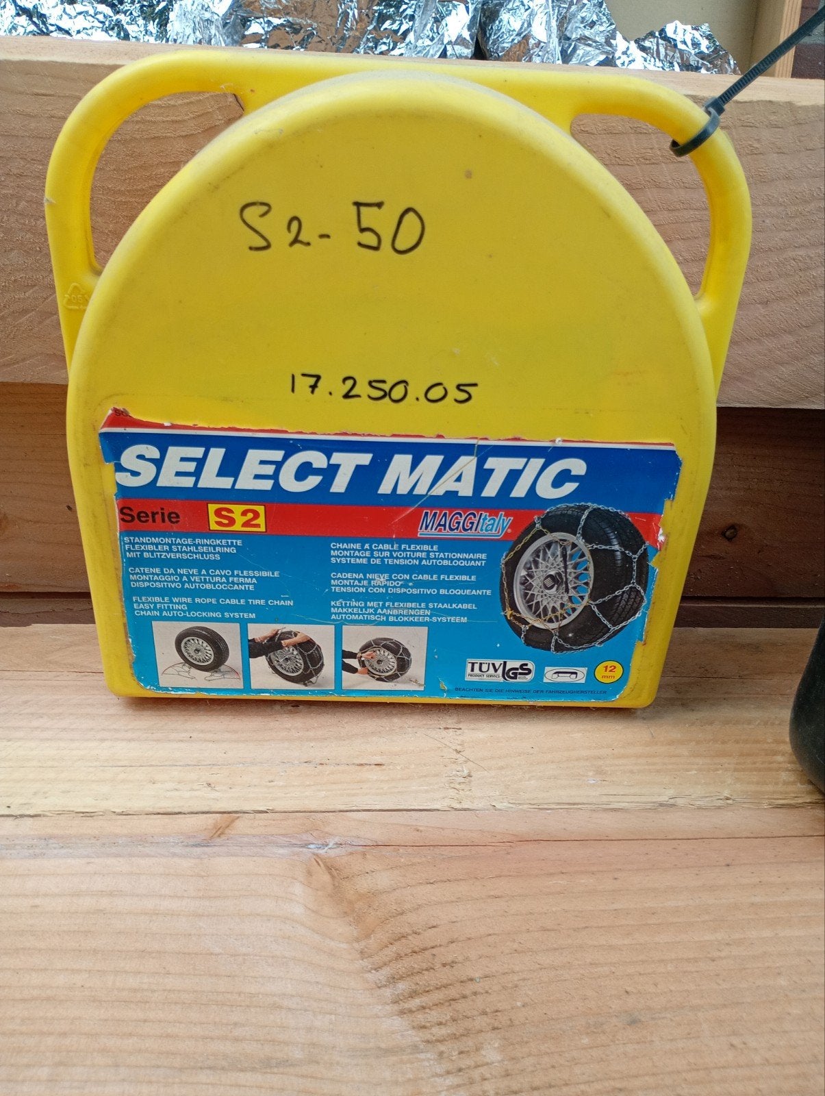 Select Matic S2-50 sneeuwkettingen, Ophalen, Gebruikt
