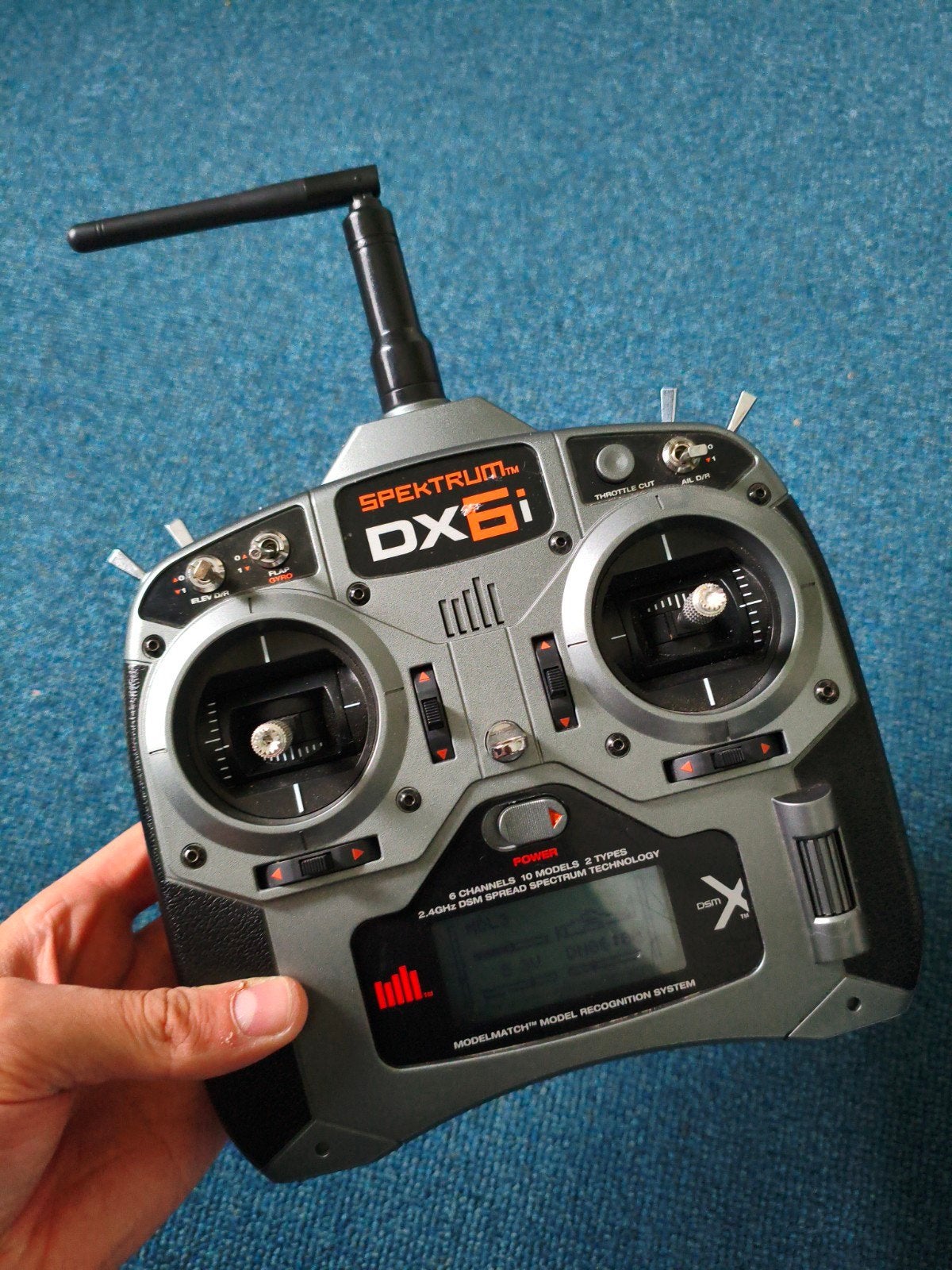 Spektrum DX6i zender in goede staat, Ophalen of Verzenden, Zo goed als nieuw