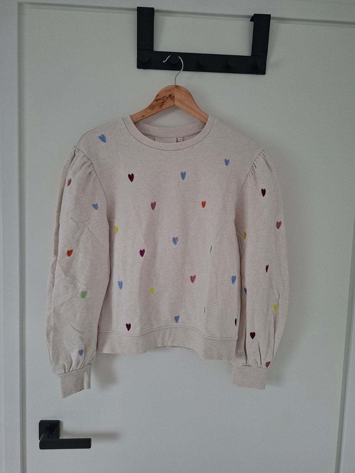 Fabienne Chapot trui met hartjes - Maat S, Beige, Ophalen of Verzenden, Zo goed als nieuw, Fabienne Chapot