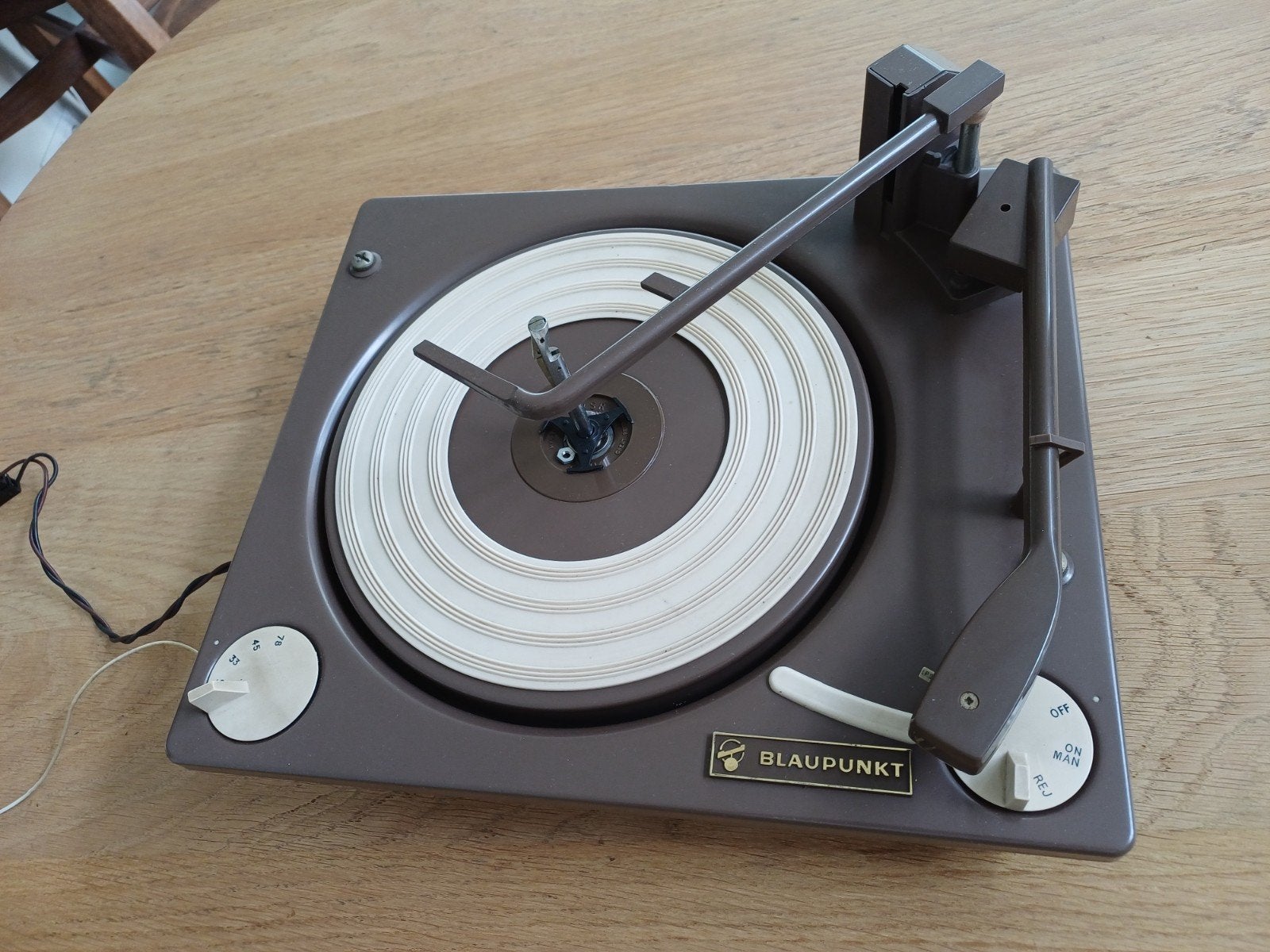 Vintage Blaupunkt Miami Platenspeler Console - Jaren '60, Audio, Tv en Foto, Platenspelers, Gebruikt, Platenspeler, Ophalen