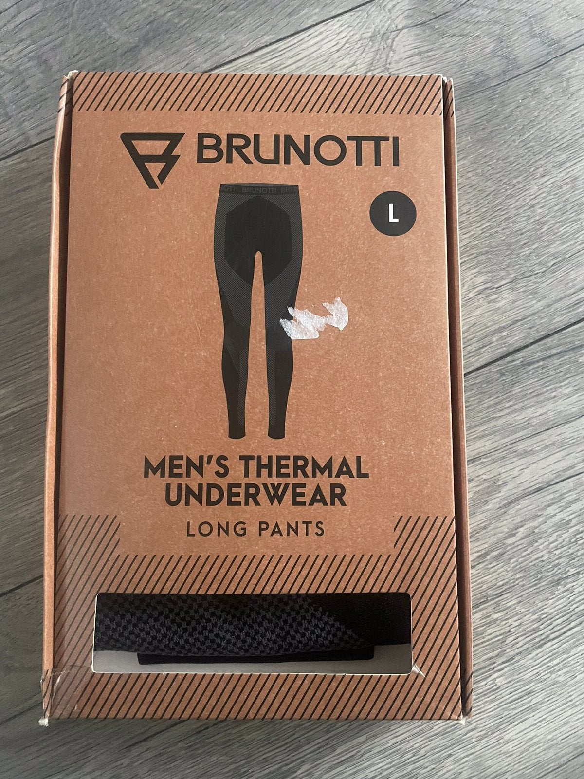 Nog nieuw in [kapot] doosje: Brunotti Thermo Legging maat L, Maat 52/54 (L), Overige typen, Brunotti, Nieuw