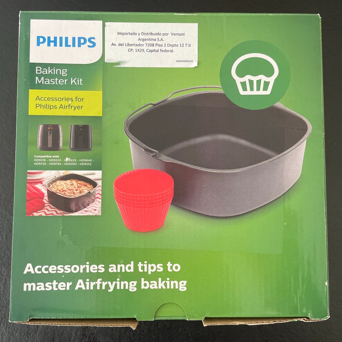Philips Airfryer Bakaccessoires Kit - Master Baking, Ophalen of Verzenden, Nieuw