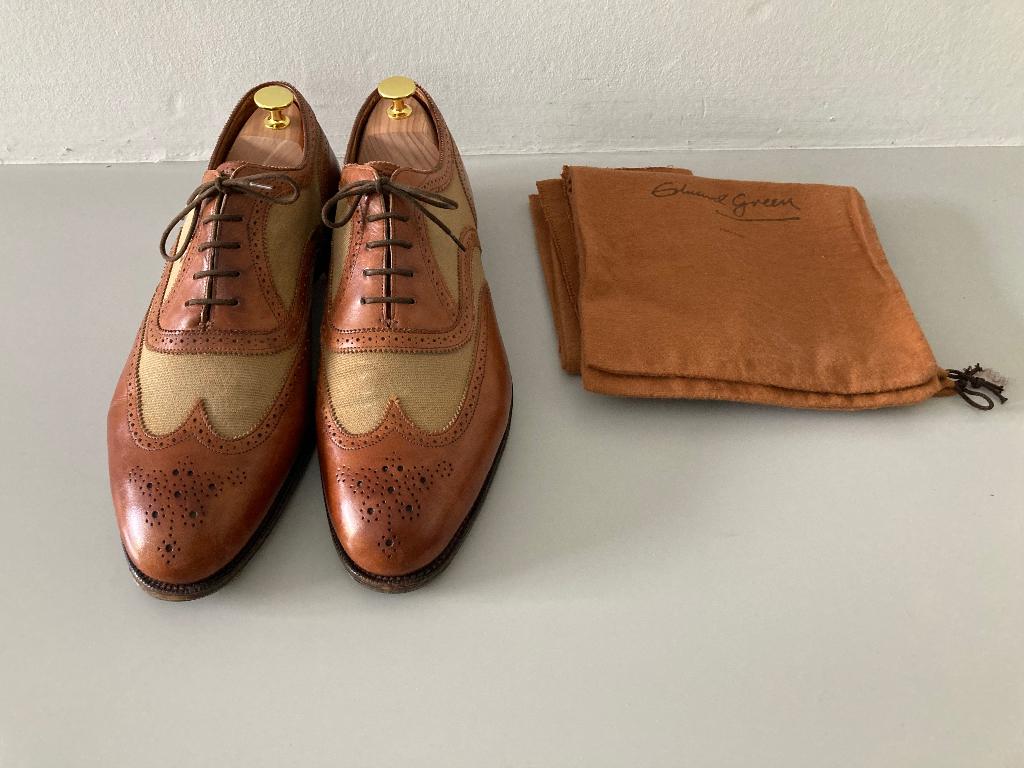 Edward Green 10 E 202, Kleding | Heren, Schoenen, Zo goed als nieuw, Veterschoenen, Bruin, Ophalen of Verzenden
