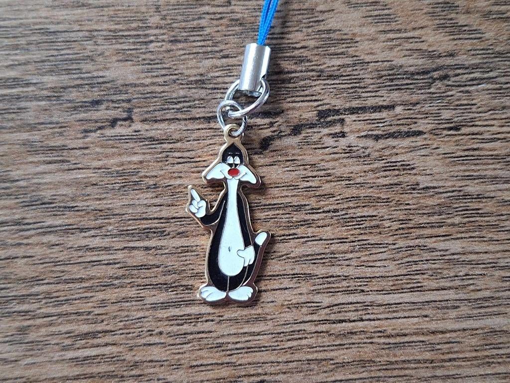 Telefoonhanger : Looney Tunes : Sylvester !!, Info@keycharms.nl, Nieuw, Medemblik, Telefoonhanger of Accessoire