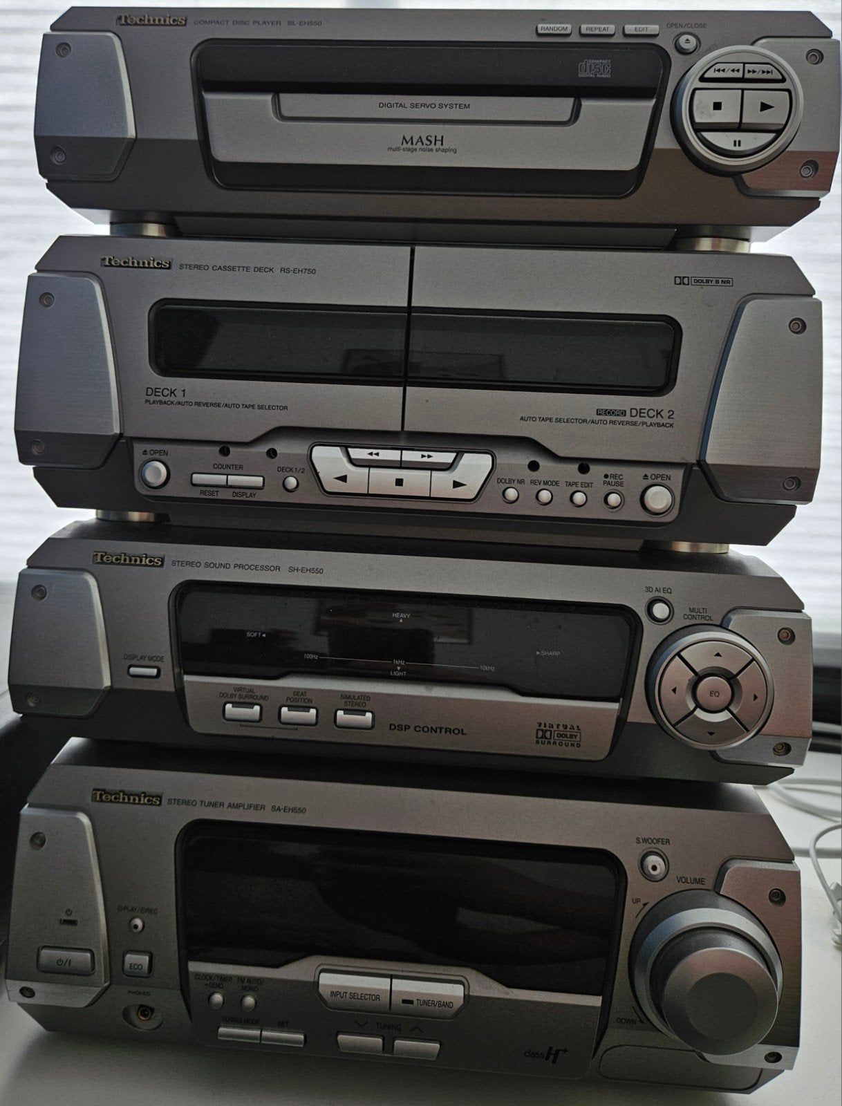 Technics Hifi Set met Speakers en Afstandsbediening, Audio, Tv en Foto, Stereo-sets, Gebruikt, Losse componenten, Tuner of Radio