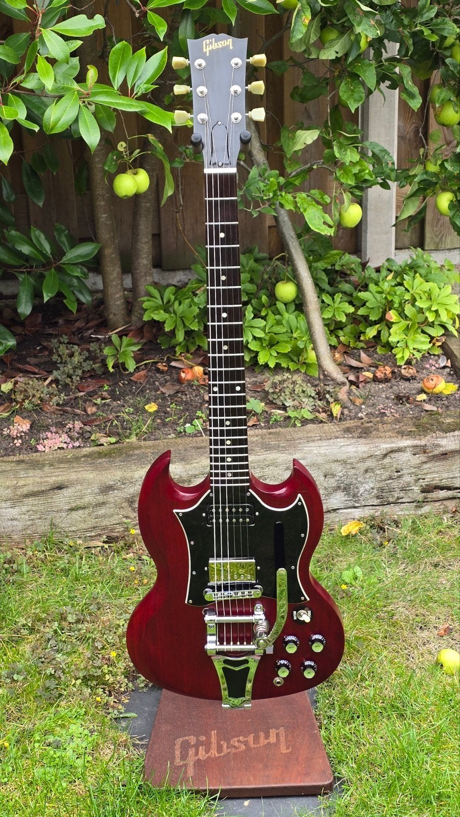 Gibson SG Special 'Faded Worn Cherry', Muziek en Instrumenten, Ophalen of Verzenden, Zo goed als nieuw, Solid body, Gibson