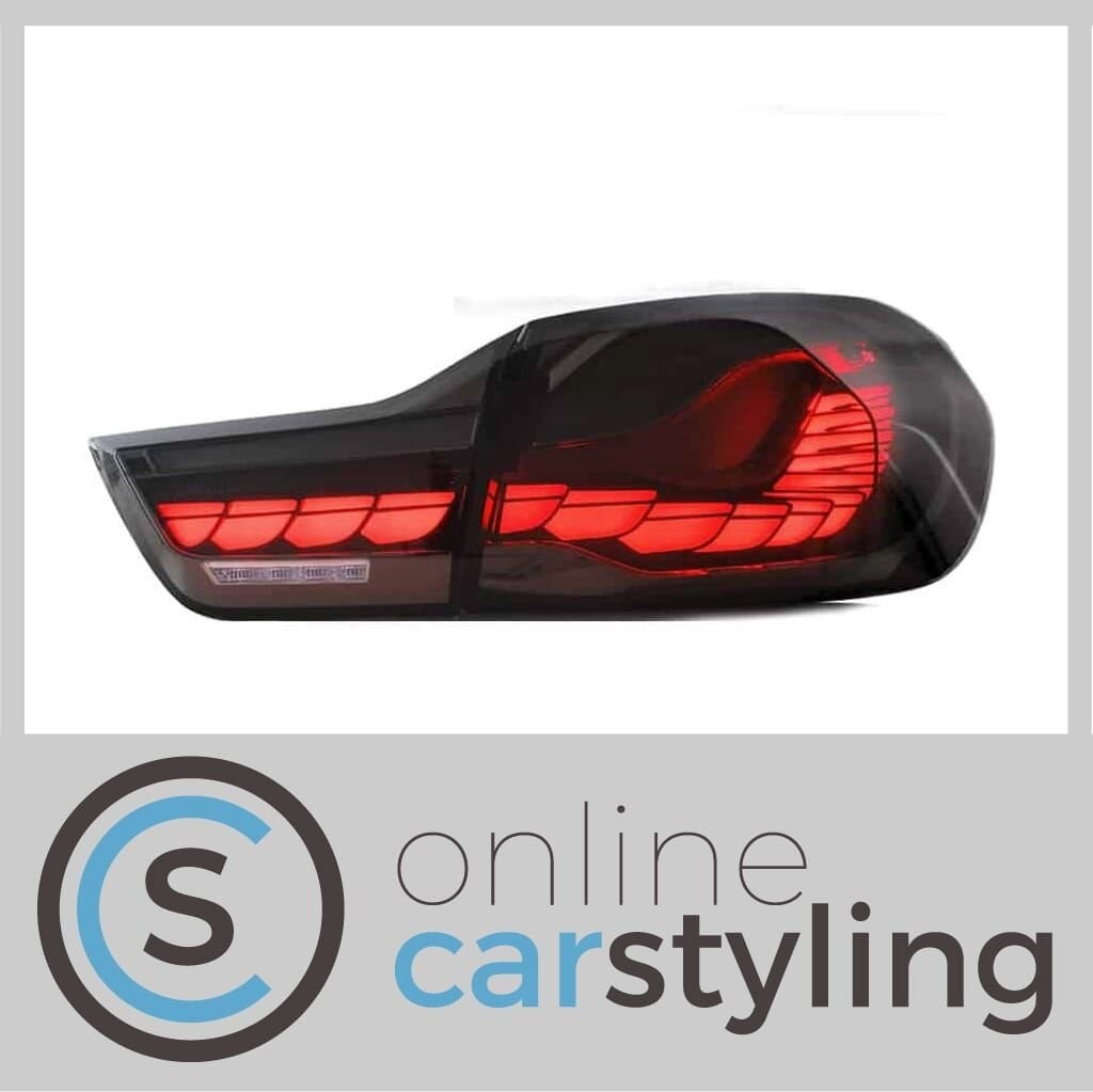 OLED Achterlichten BMW 4-Serie F32/F33/F36 Zwart Smoke, -, -, Nieuw, Ophalen of Verzenden