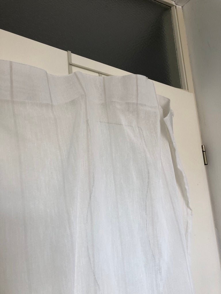 Te koop mooie vitrage.(nieuw)., Vitrage, 243 cm, Nieuw, Ophalen of Verzenden