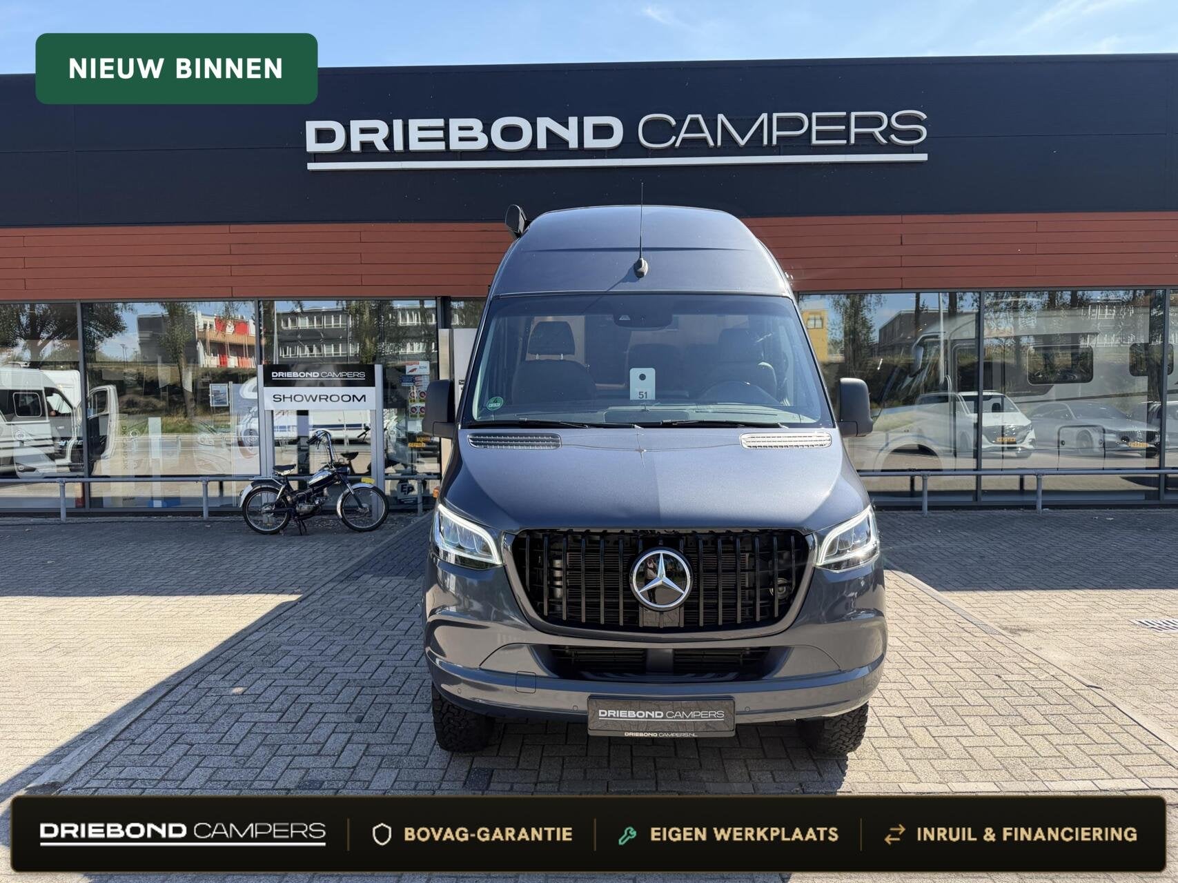 Kabe Travel Master Van 690LB V6 190PK Enkele Bedden Zonnepan, Caravans en Kamperen, Buscamper of Camperbus, Tot en met 2, 6 tot 7 meter
