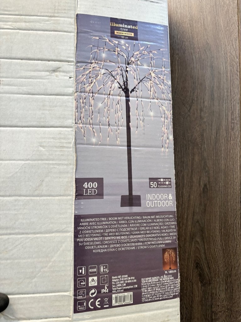 Boom met verlichting, Diversen, Kerst, Ophalen, Nieuw