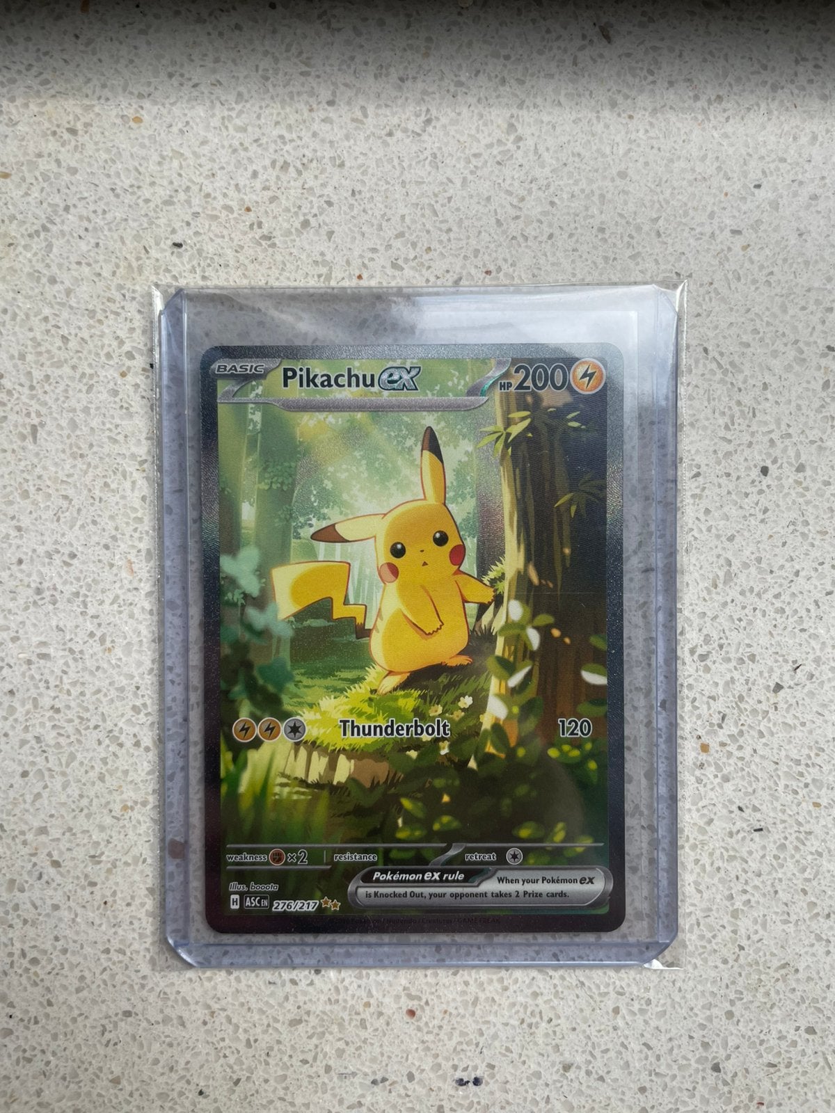 Pikachu EX #276 - Ascended heroes, Ophalen of Verzenden, Zo goed als nieuw